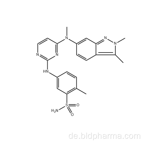 Pazopanib CAS Nr. 444731-52-6